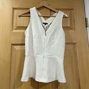 Dynamite Ivory Backless Dress